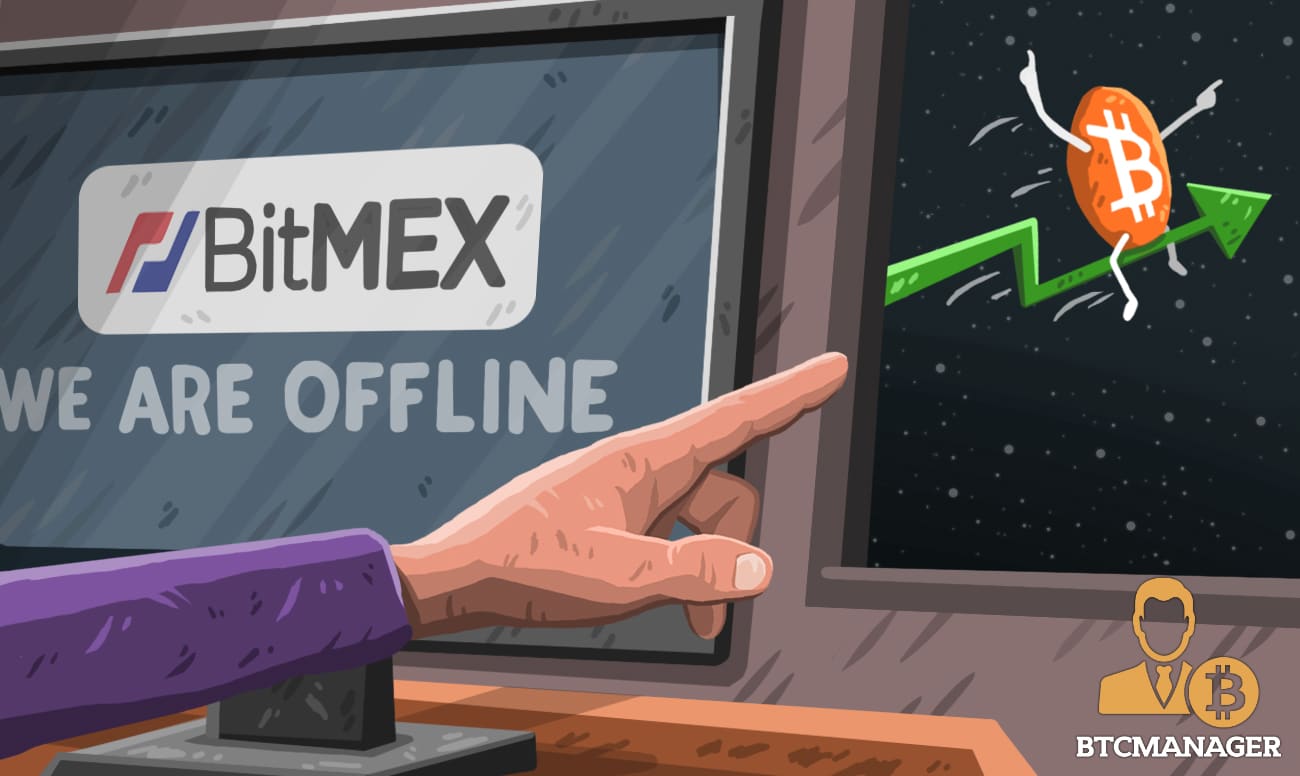 Bitcoin Spikes 7 Percent as BitMEX Undergoes “Scheduled Maintenance”