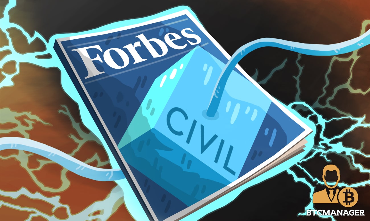 Forbes Announces Partnership with Civil to Publish Content on a Blockchain