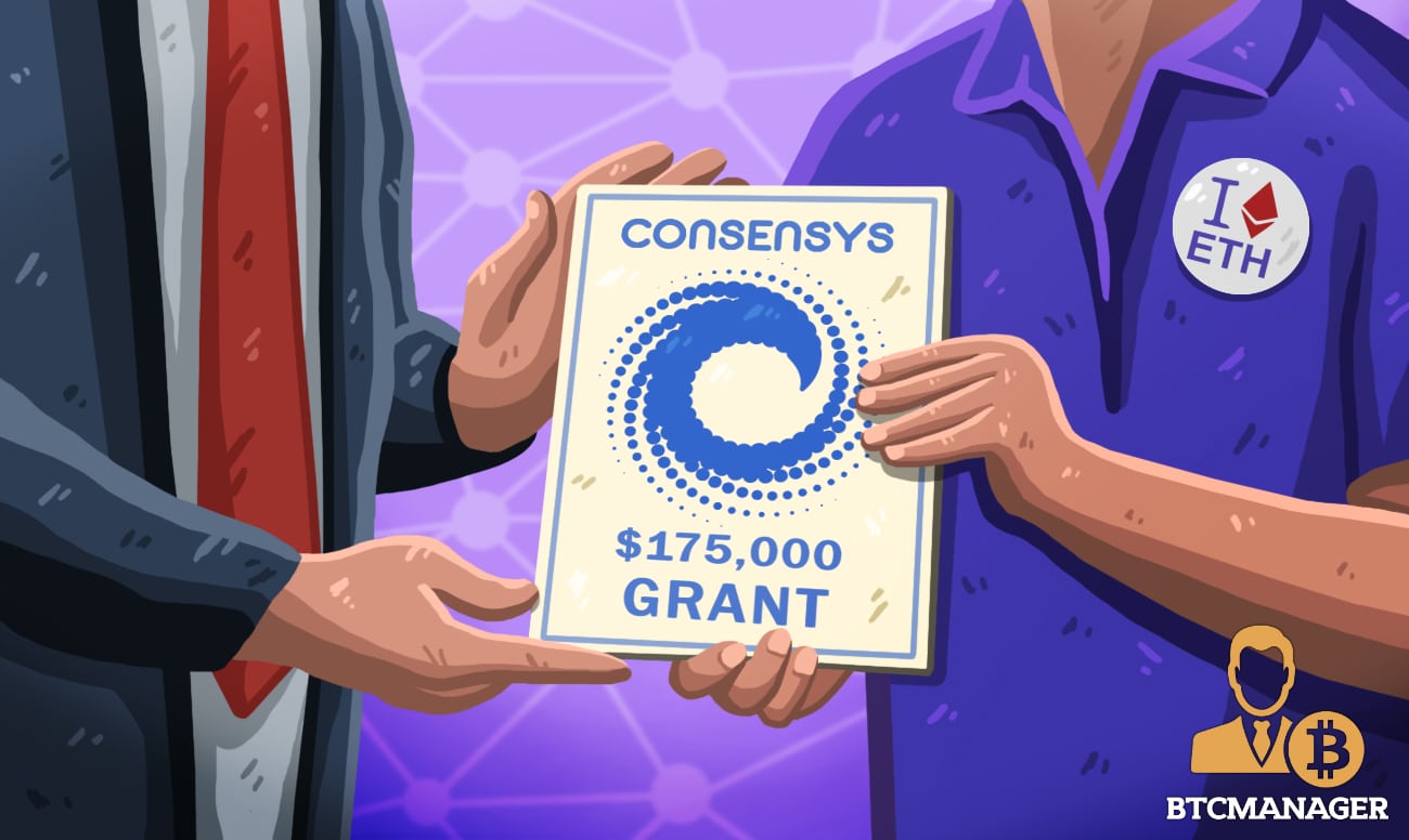 ConsenSys Grants Seven Ethereum Blockchain Projects $175k Each 