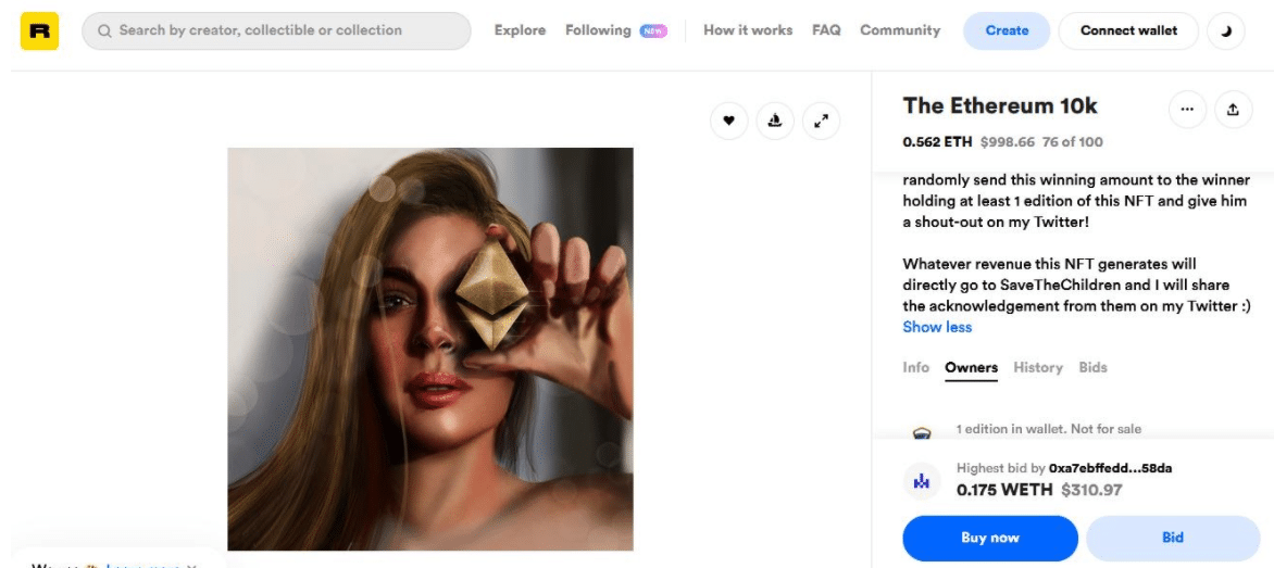 Lindsay Lohan Gives Away $10K ETH in NFT Drop - 1