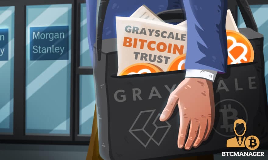 Banking Behemoth Morgan Stanley Quietly Grabs More Bitcoin (BTC) Exposure