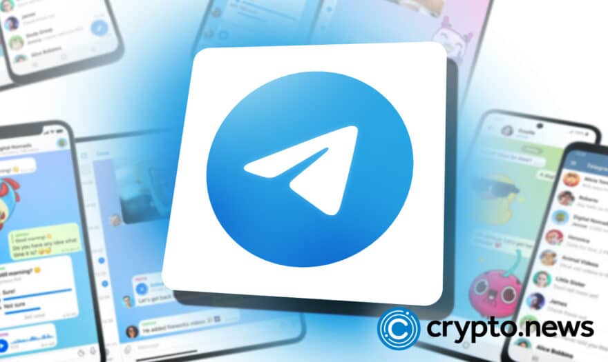 Telegram supports no-sim accounts and anonymous blockchain numbers