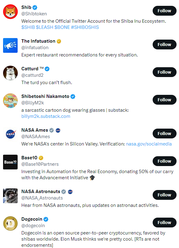 Incoming Twitter CEO, Linda Yaccarino, follows Shiba Inu, Dogecoin - 1