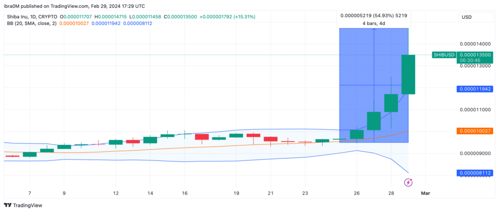 Shiba Inu (SHIB) Price Forecast, February 2024