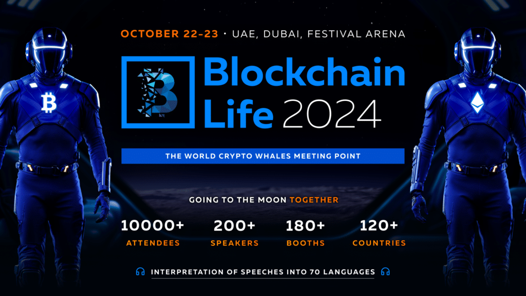 Blockchain Life 2024 in Dubai unveils speakers, features industry leaders - 1