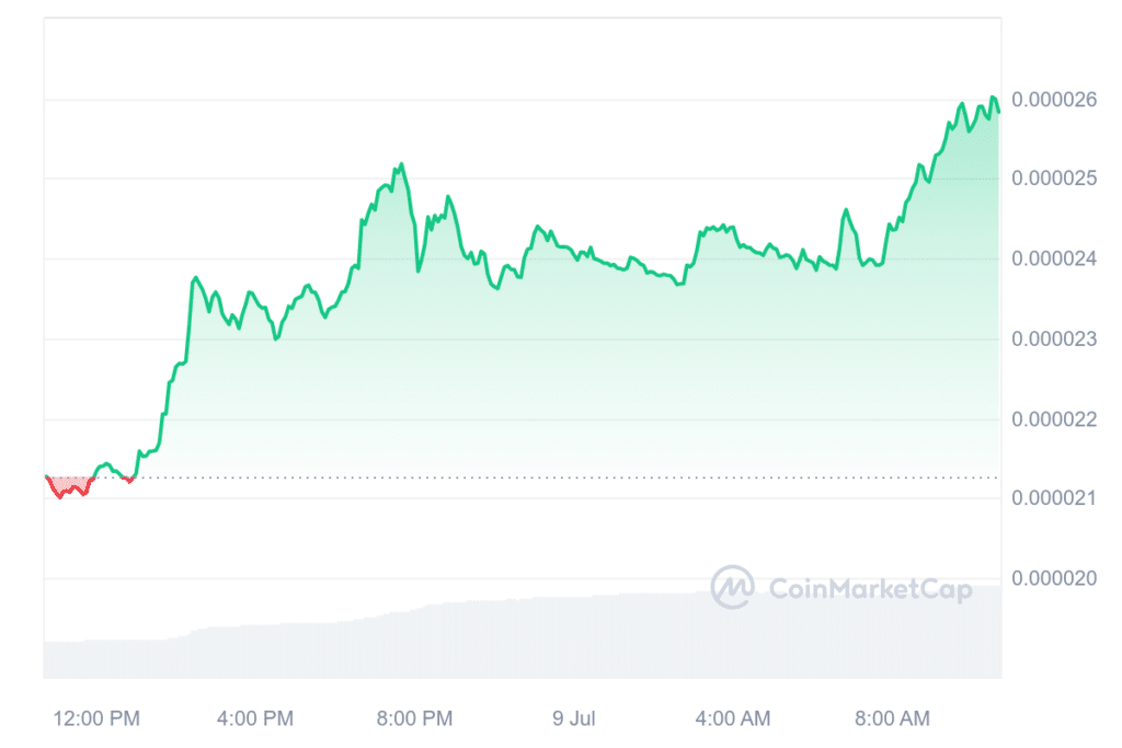 BONK leads meme coin rally with 25% surge amid token burn and whale activity - 1