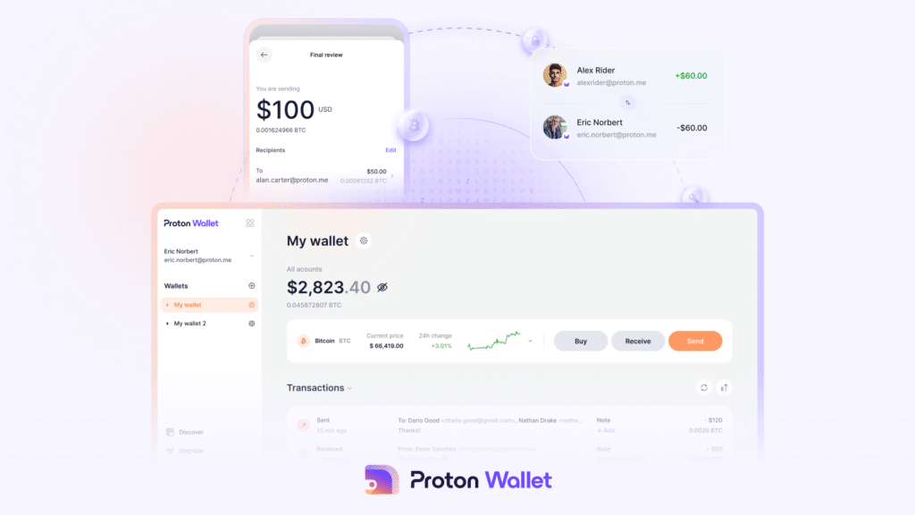 Swiss email provider Proton debuts self-custody Bitcoin wallet - 1