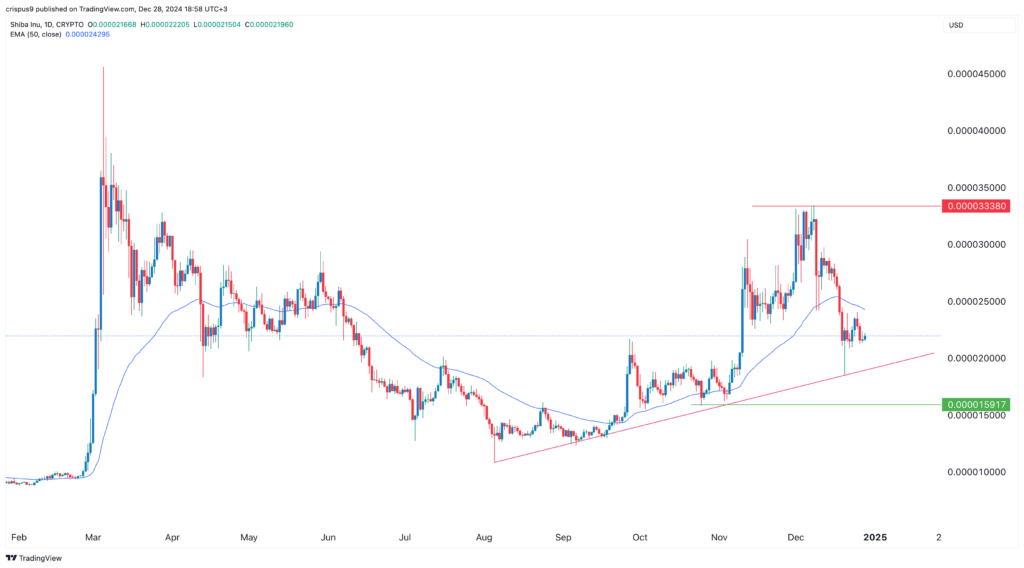 Shiba Inu coin price at risk as burn rate, Shibarium fees fall - 2